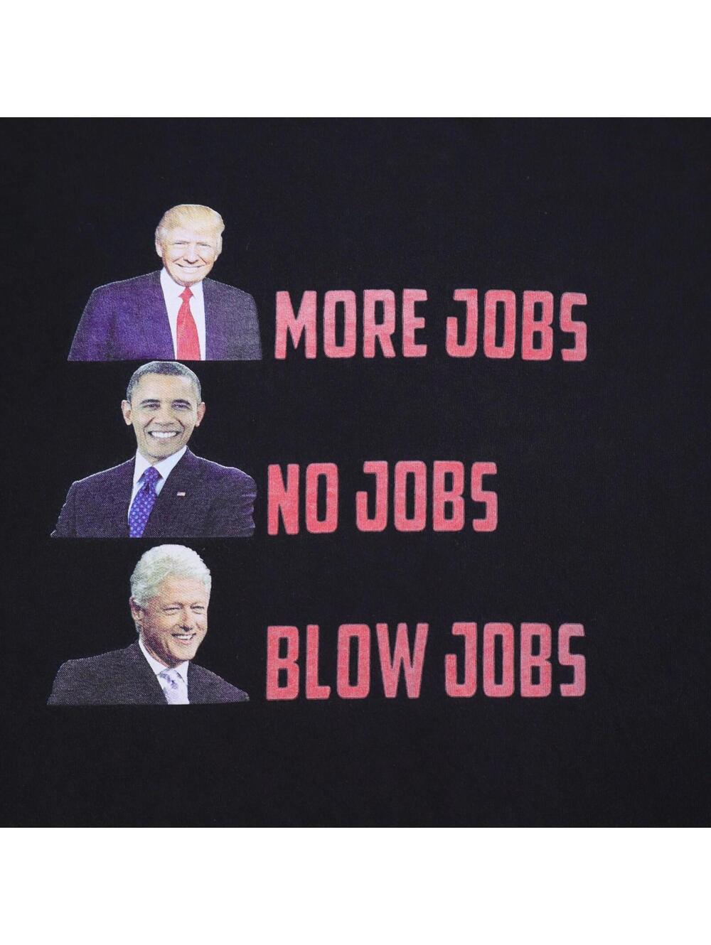 President Trump Obama Clinton Vtg Print Black Men 3xl Delta